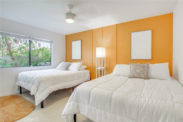 1123 E El Cid E, El Cid, Palm Springs, CA 92262 - carpeted bedroom featuring baseboards