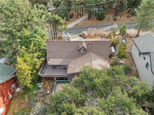 1513 Bernina Dr, Pine Mountain Club, CA 93222 - aerial view of property and surrounding area