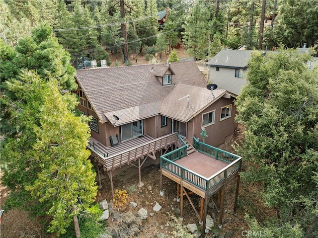 1513 Bernina Dr, Pine Mountain Club, CA 93222 - aerial view of property and surrounding area