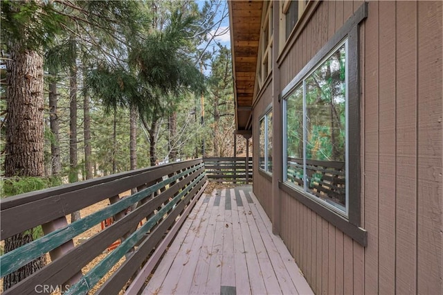 1513 Bernina Dr, Pine Mountain Club, CA 93222 - view of wooden terrace