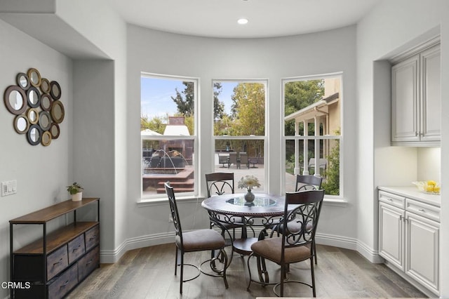 181 Via Sandra, Newbury Park, CA 91320 - dining room featuring light wood finished floors, baseboards, and recessed lighting