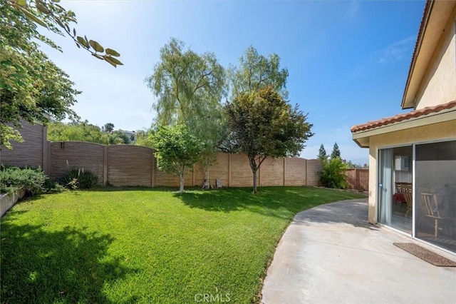 28652 Deer Springs Dr, Saugus, CA 91390 - fenced backyard featuring a patio area