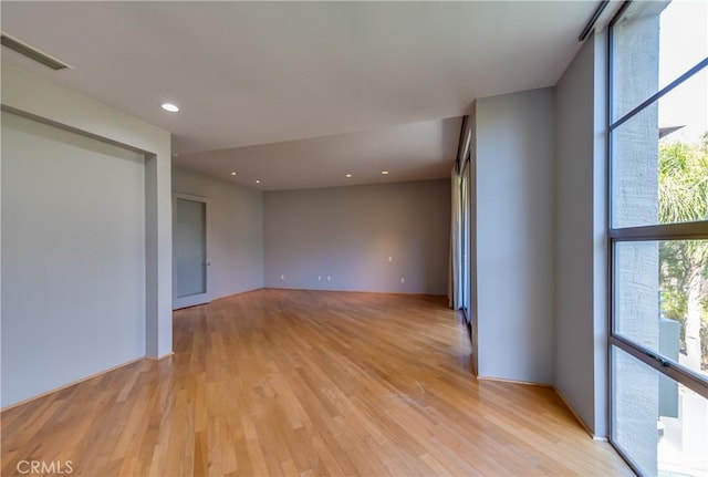 143 Union Jack Mall, Marina Del Rey, CA 90292 - empty room with light wood-style flooring and recessed lighting