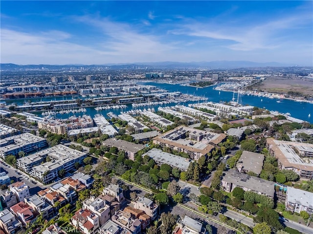 143 Union Jack Mall, Marina Del Rey, CA 90292 - aerial overview of property's location with a nearby body of water and a marina