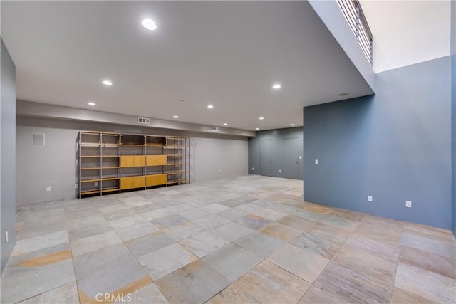 143 Union Jack Mall, Marina Del Rey, CA 90292 - finished below grade area with recessed lighting