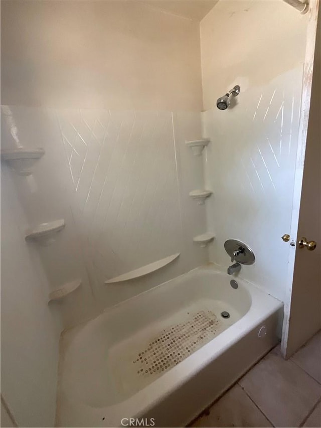 4004 N 3rd Ave, San Bernardino, CA 92407 - bathroom with tile patterned floors and  shower combination