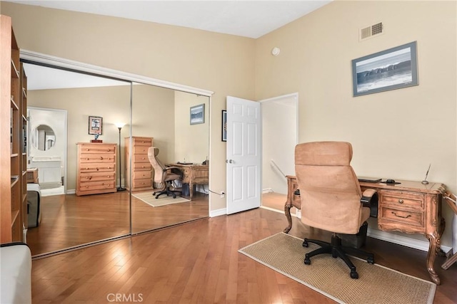 2800 Plaza Del Amo 458, Torrance, CA 90503 - office space featuring hardwood / wood-style flooring and baseboards