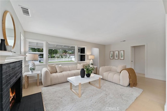 420 W Bennett Ave, Glendora, CA 91741 - living area with a fireplace