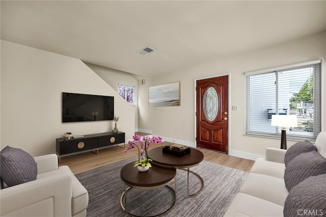 1517 Steinhart Ave, Redondo Beach, CA 90278 - living area with light wood-style flooring and baseboards