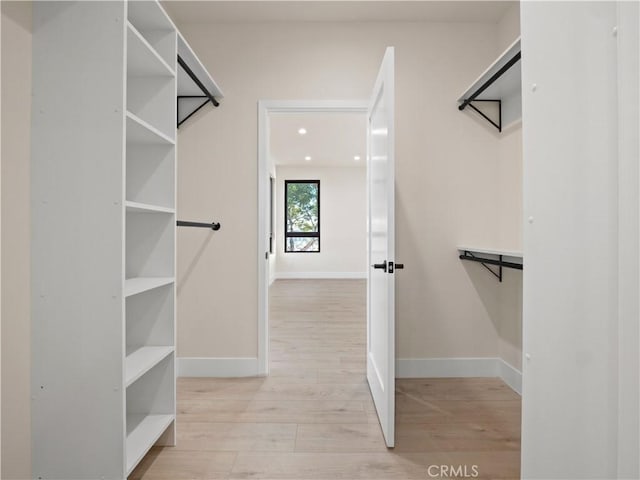 3810 Locke Ave, Los Angeles, CA 90032 - spacious closet with light wood finished floors