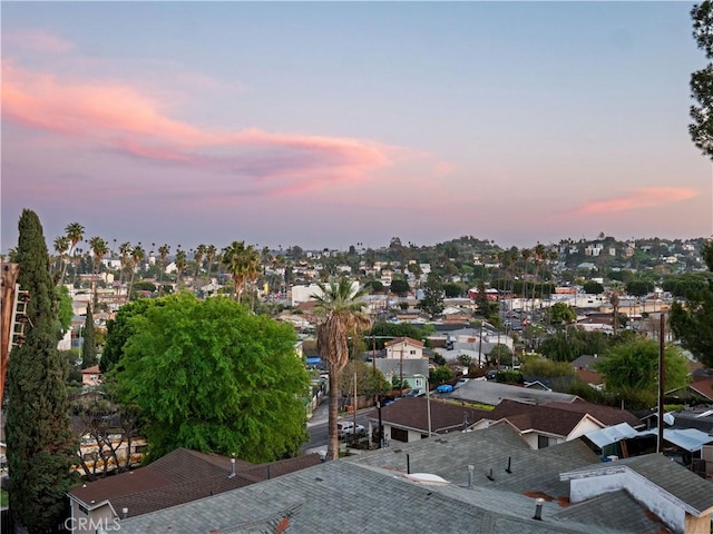 3810 Locke Ave, Los Angeles, CA 90032 - aerial view at dusk of a residential view