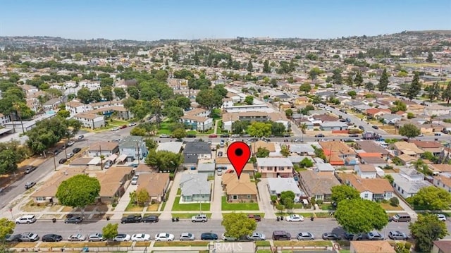 view of property location with nearby suburban area