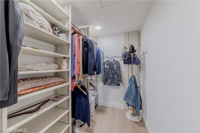 5855 Via Sonora Unit 39, Yorba Linda, CA 92887 - spacious closet featuring wood finished floors