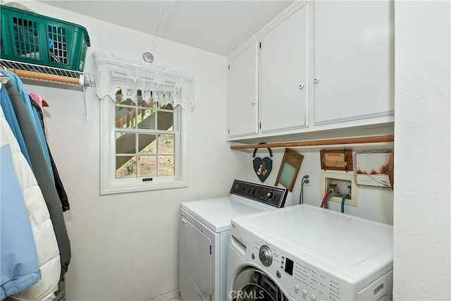 26349 Walnut Hills Dr, Lake Arrowhead, CA 92391 - laundry room with washing machine and clothes dryer and cabinet space