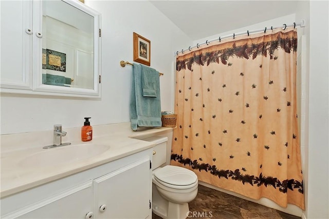 26349 Walnut Hills Dr, Lake Arrowhead, CA 92391 - full bathroom with vanity and toilet