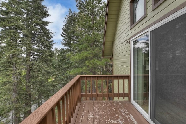 26349 Walnut Hills Dr, Lake Arrowhead, CA 92391 - view of wooden deck