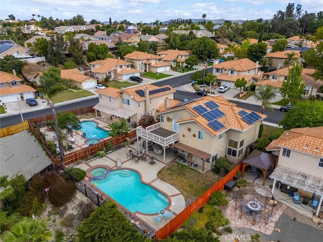39680 Glenwood Ct, Murrieta, CA 92563 - aerial view of residential area with a pool