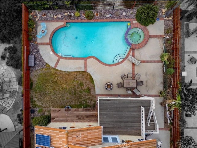 39680 Glenwood Ct, Murrieta, CA 92563 - drone / aerial view of a pool