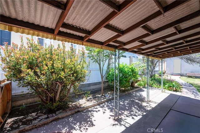 1315 S Walker Ave, San Pedro, CA 90731 - view of patio / terrace with fence