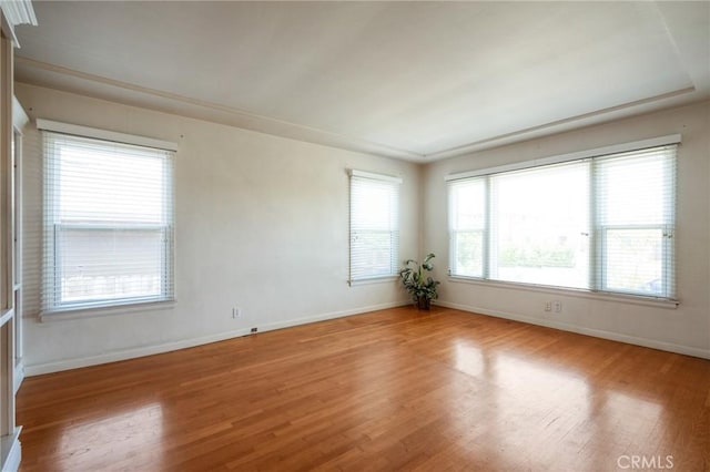 1315 S Walker Ave, San Pedro, CA 90731 - spare room featuring light wood-style flooring and baseboards