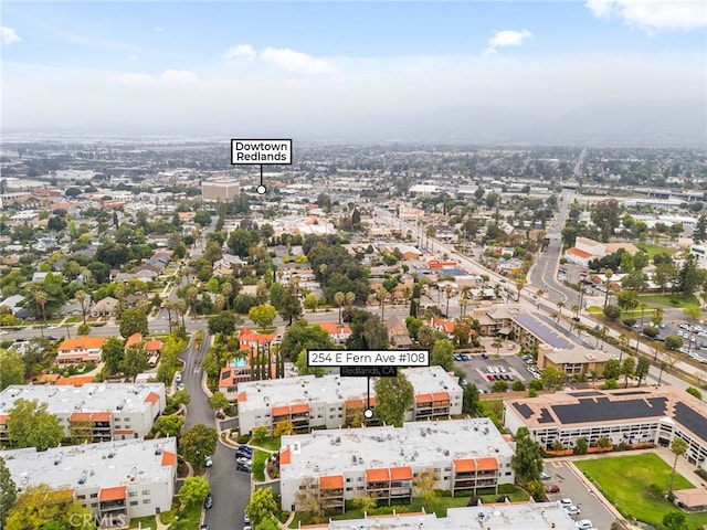 254 E Fern Ave Unit 108, Redlands, CA 92373 - aerial view