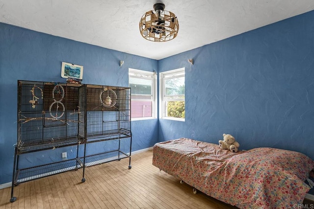 2163 Gracey Ln, Fallbrook, CA 92028 - bedroom featuring hardwood / wood-style floors and baseboards