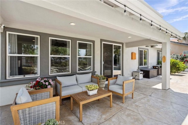 32840 Northshire Cir, Temecula, CA 92592 - view of patio with an outdoor hangout area