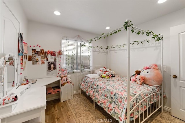 23770 Waterleaf Cir, Moreno Valley, CA 92557 - bedroom with recessed lighting and light wood finished floors