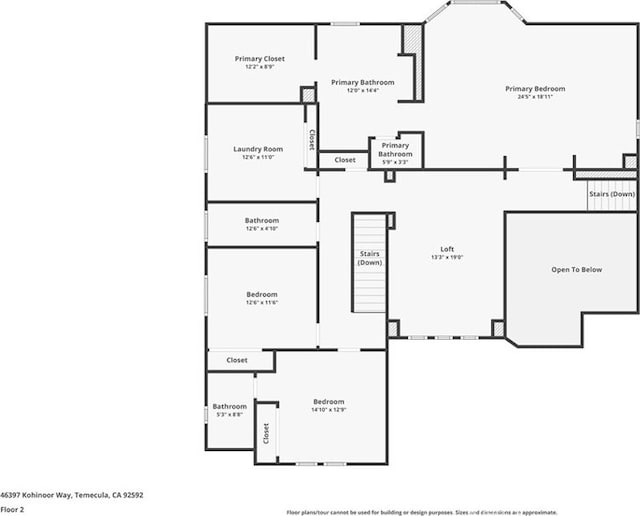 46397 Kohinoor Way, Temecula, CA 92592 - view of room layout