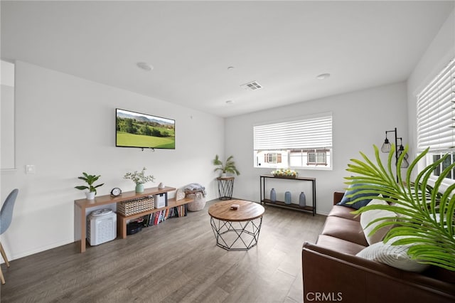 35753 Starling Ave Unit 1901, Murrieta, CA 92563 - living area with wood finished floors and baseboards