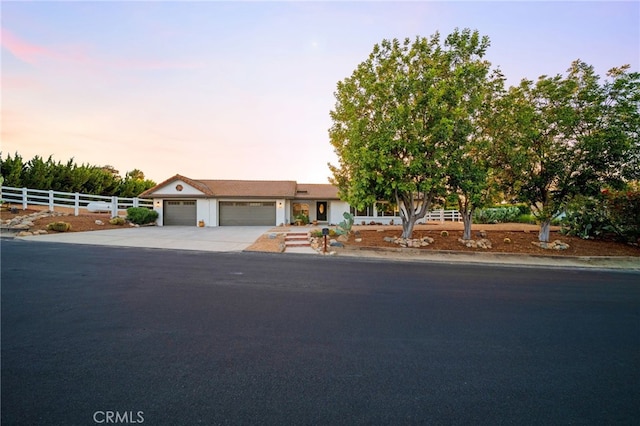 29140 Via Norte, Temecula, CA 92591 - ranch-style house featuring driveway and a garage