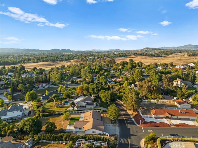 29140 Via Norte, Temecula, CA 92591 - aerial view of residential area featuring mountains