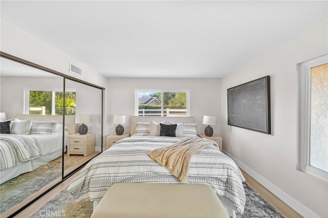 29140 Via Norte, Temecula, CA 92591 - bedroom featuring wood finished floors and a closet