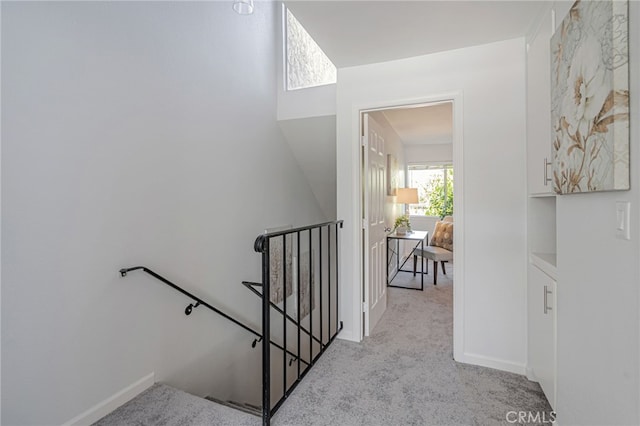 762 Dragonfly Ct, San Jose, CA 95133 - stairway featuring carpet flooring and baseboards