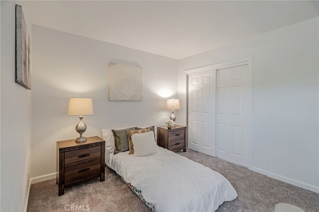 762 Dragonfly Ct, San Jose, CA 95133 - bedroom featuring carpet floors, a closet, and baseboards