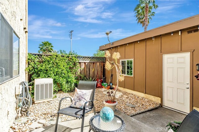 762 Dragonfly Ct, San Jose, CA 95133 - fenced backyard with central air condition unit and a patio area