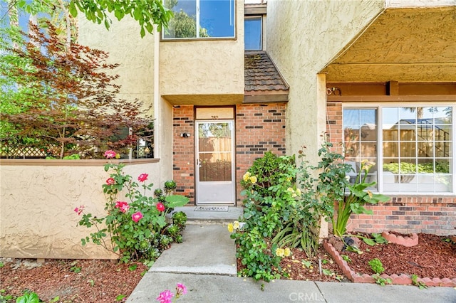 762 Dragonfly Ct, San Jose, CA 95133 - property entrance featuring stucco siding and brick siding