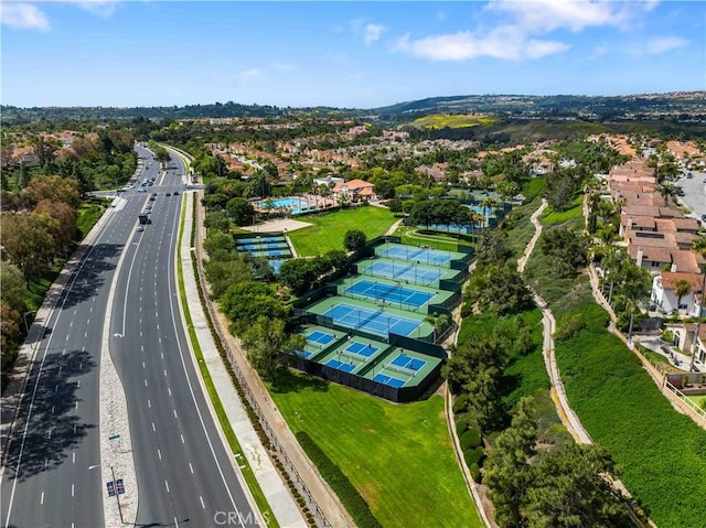 25141 La Jolla Way Unit F, Laguna Niguel, CA 92677 - aerial perspective of suburban area with a highway