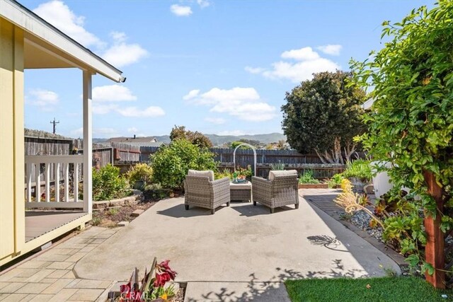 1360 El Moro Ave, Los Osos, CA 93402 - view of patio featuring a fenced backyard