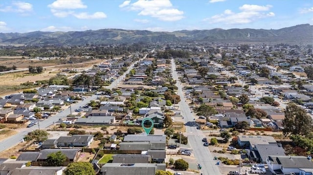 1360 El Moro Ave, Los Osos, CA 93402 - aerial view of residential area with mountains
