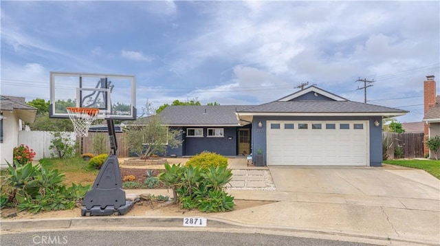 2871 Anza Ln, Costa Mesa, CA 92626 - single story home featuring driveway, an attached garage, stucco siding, and a shingled roof
