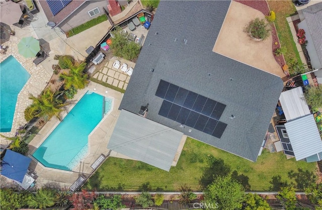 2871 Anza Ln, Costa Mesa, CA 92626 - aerial view of a pool area