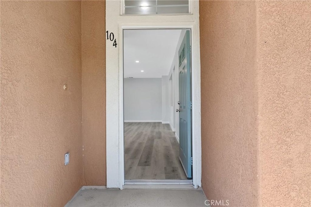 17979 Lost Canyon Rd Unit 104, Canyon Country, CA 91387 - property entrance featuring stucco siding