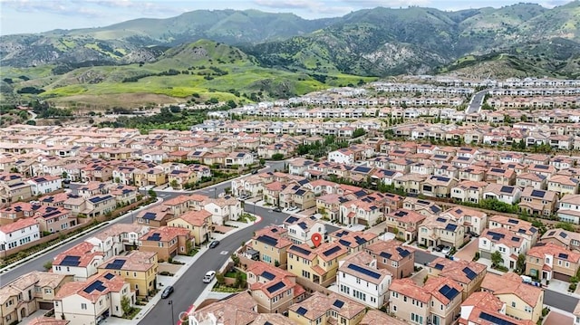 20702 W Chestnut Cir, Porter Ranch, CA 91326 - aerial view of property's location featuring mountains and nearby suburban area