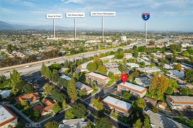 2134 Via Puerta Unit O, Laguna Woods, CA 92637 - aerial view of mountains