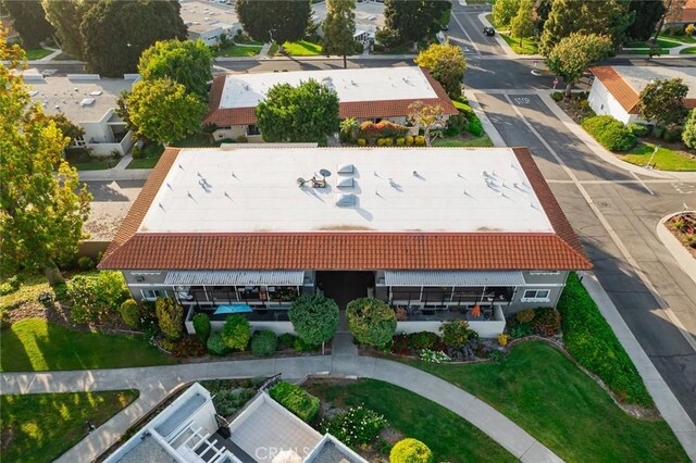 2134 Via Puerta Unit O, Laguna Woods, CA 92637 - aerial view of property and surrounding area