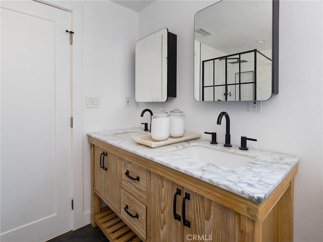 4068 Newton, Torrance, CA 90505 - bathroom with double vanity and a shower