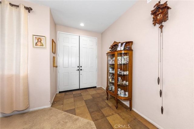 6122 Glen Abbey Pl, Fontana, CA 92336 - foyer entrance with baseboards and recessed lighting