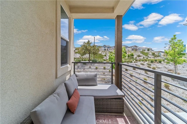 27218 Narrowleaf Willow Ln, Valencia, CA 91381 - balcony with a residential view