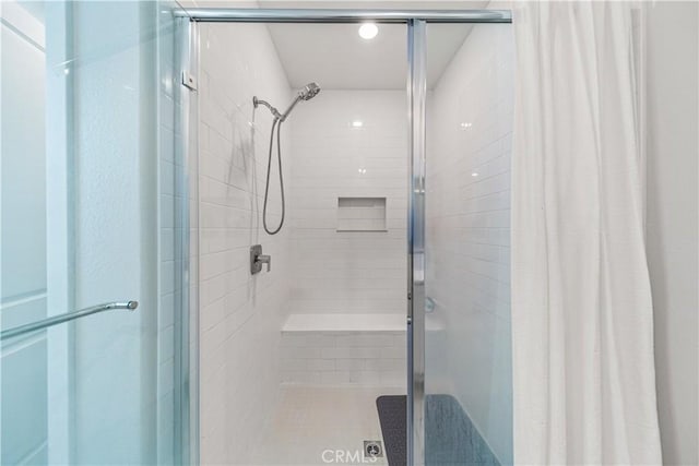 27218 Narrowleaf Willow Ln, Valencia, CA 91381 - bathroom with a stall shower